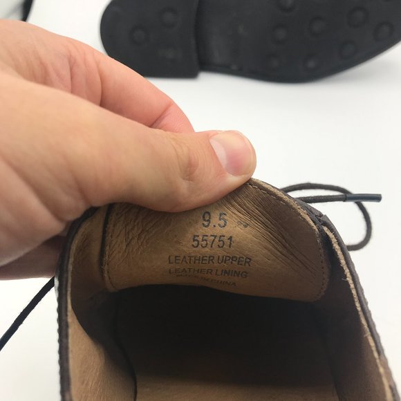 J.Crew Ludlow Derbys Dress Shoe 9.5 Cigar Brown main image 6